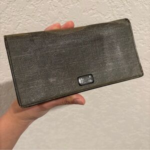 Salvatore Ferragamo Mens PVC Leather Bifold Wallet